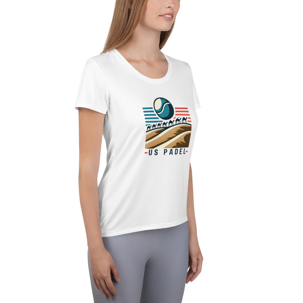 All-Over Print Women's Athletic T-shirt